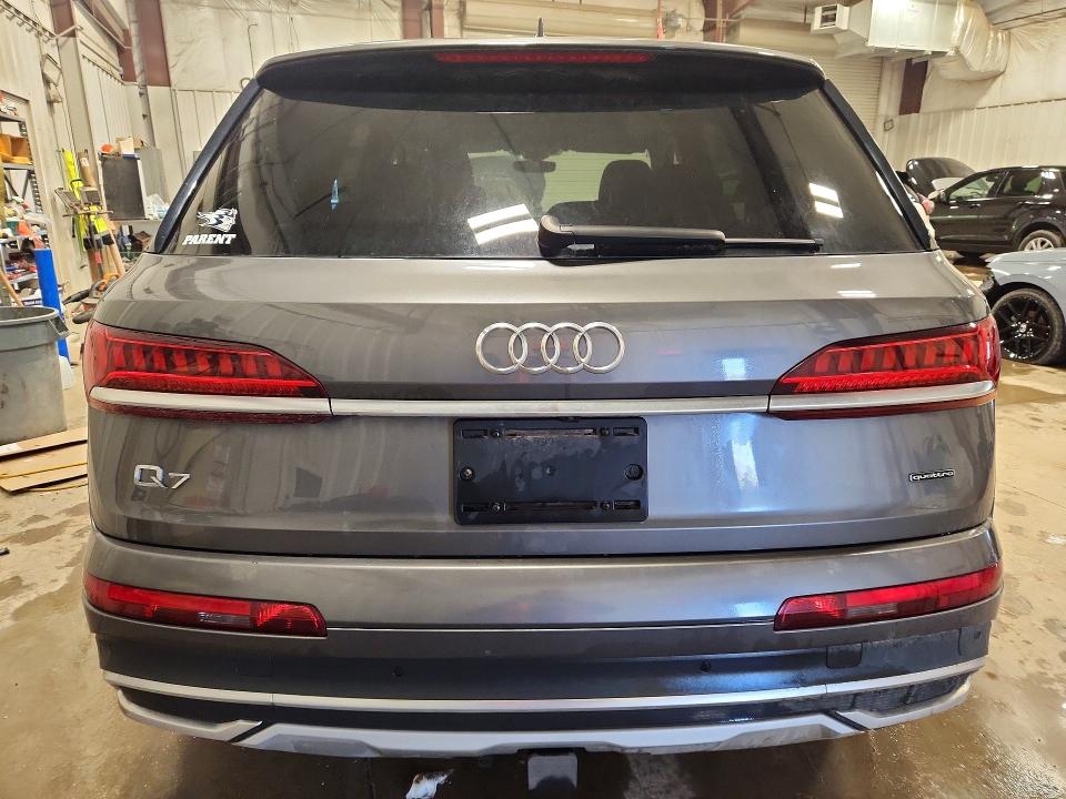 Продажа на аукционе авто 2021 Audi Q7, vin: WA1AJAF74MD011510, номер лота: 48946356