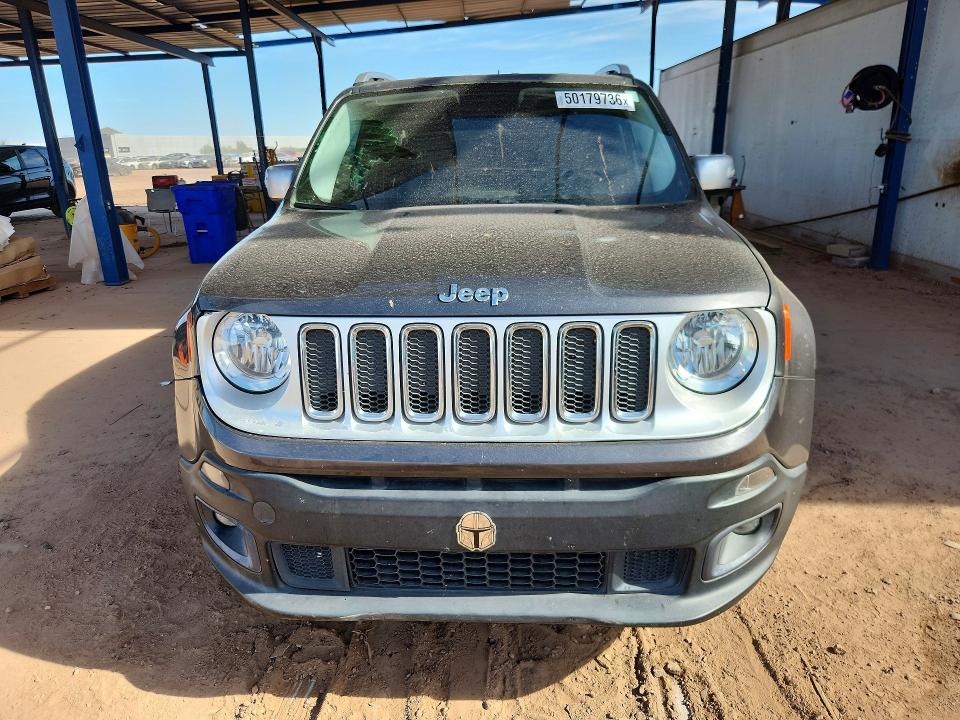 2016 Jeep Renegade მანქანა იყიდება აუქციონზე, vin: ZACCJBDT5GPD39416, აუქციონის ნომერი: 50179736