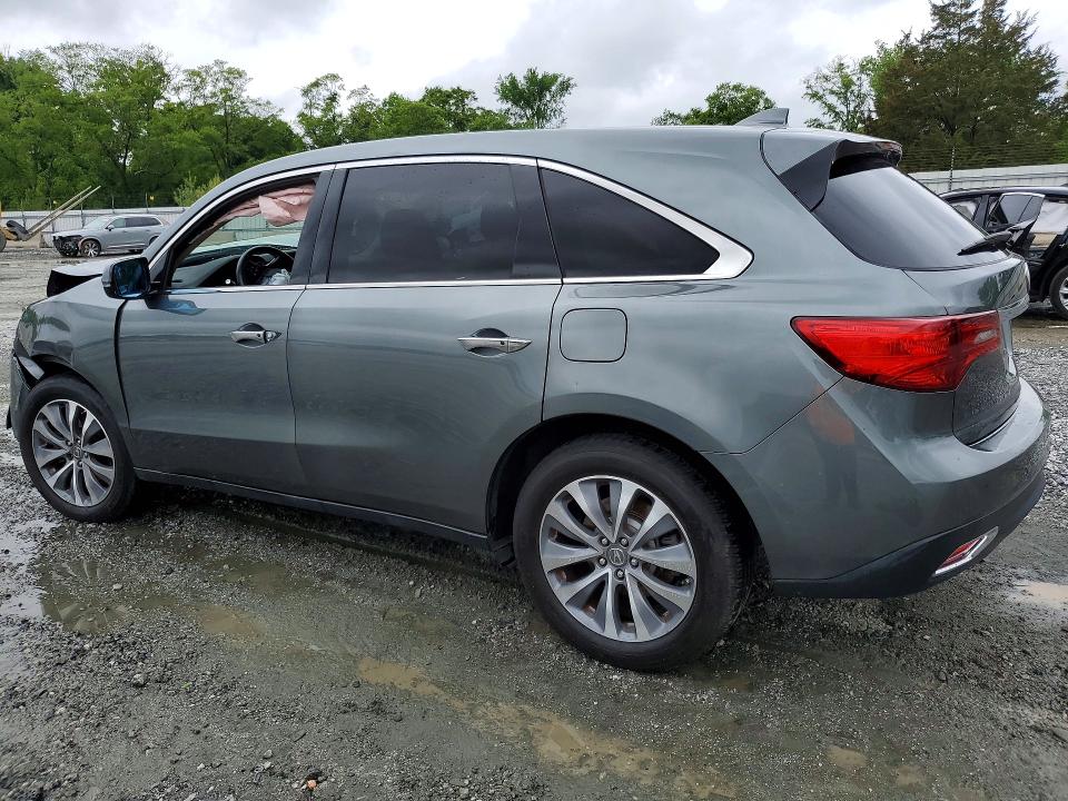 2016 Acura Mdx მანქანა იყიდება აუქციონზე, vin: 5FRYD3H49GB013680, აუქციონის ნომერი: 51532816
