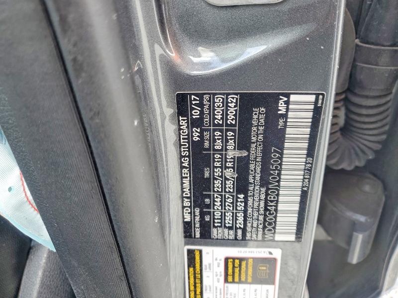 Aukcja sprzedaży 2018 Mercedes-benz Glc, vin: WDC0G4KB0JV045097, numer aukcji: 49541866