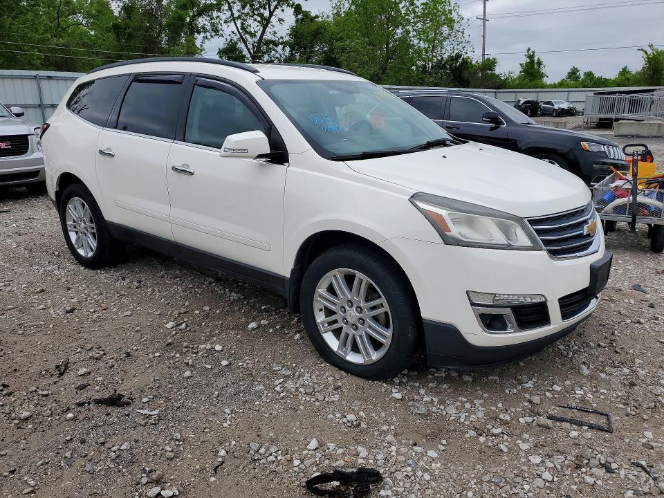 51189586 :رقم المزاد ، 1GNKRGKD2FJ114437 vin ، 2015 Chevrolet Traverse مزاد بيع