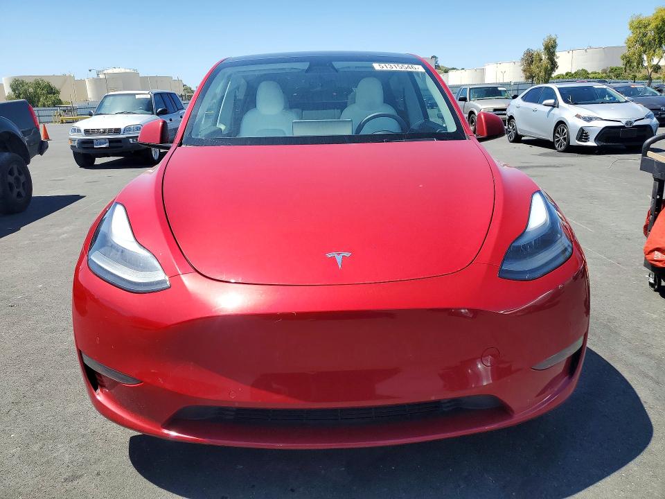 Продаж на аукціоні авто 2021 Tesla Model Y, vin: 5YJYGDEF9MF211675, номер лоту: 51315546