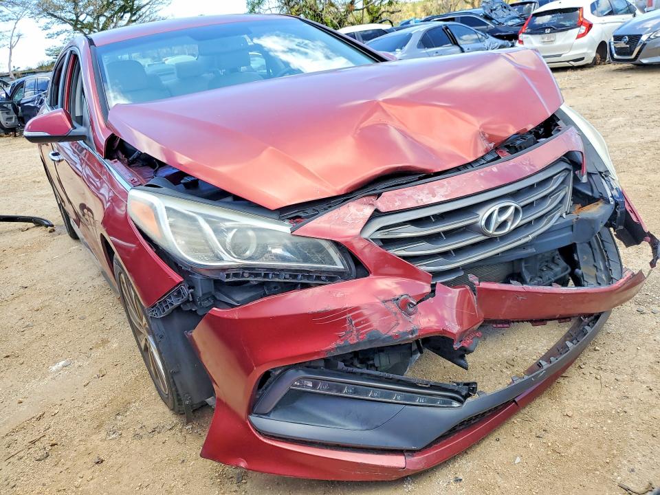48425296 :رقم المزاد ، 5NPE34AF8FH248323 vin ، 2015 Hyundai Sonata مزاد بيع