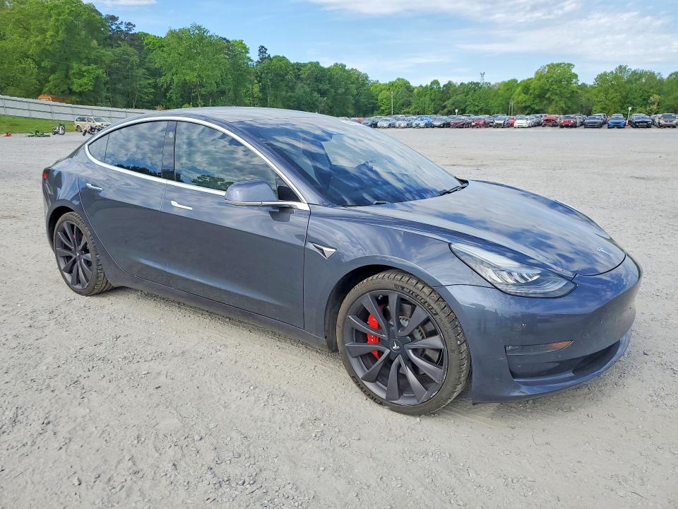 2020 Tesla Model 3 მანქანა იყიდება აუქციონზე, vin: 5YJ3E1EC9LF624523, აუქციონის ნომერი: 49667316