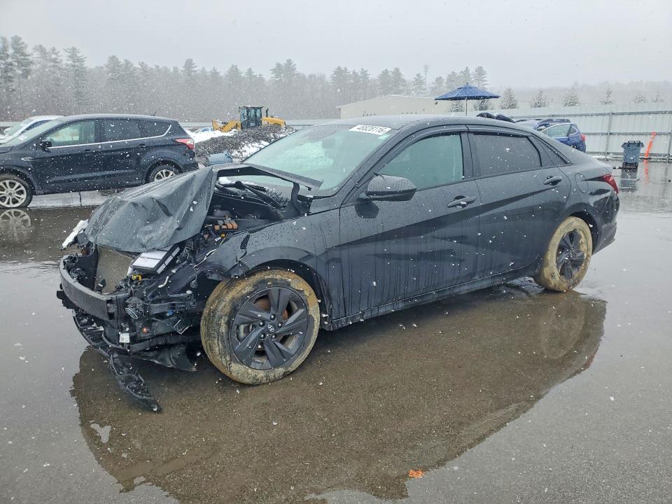 Продажа на аукционе авто 2021 Hyundai Elantra, vin: 5NPLM4AGXMH001606, номер лота: 48828116