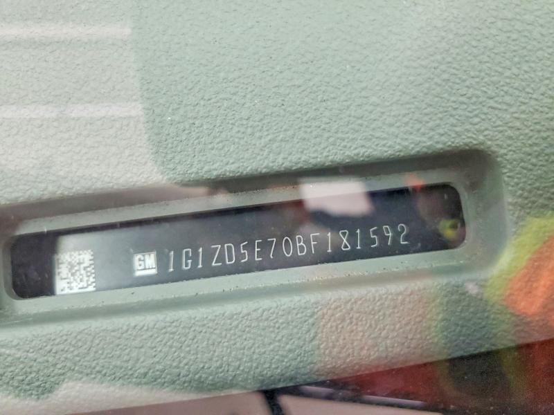 Aukcja sprzedaży 2011 Chevrolet Malibu, vin: 1G1ZD5E70BF181592, numer aukcji: 51466536