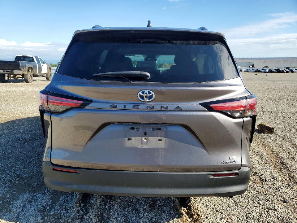 49441656 :رقم المزاد ، 5TDBRKEC7NS078132 vin ، 2022 Toyota Sienna مزاد بيع