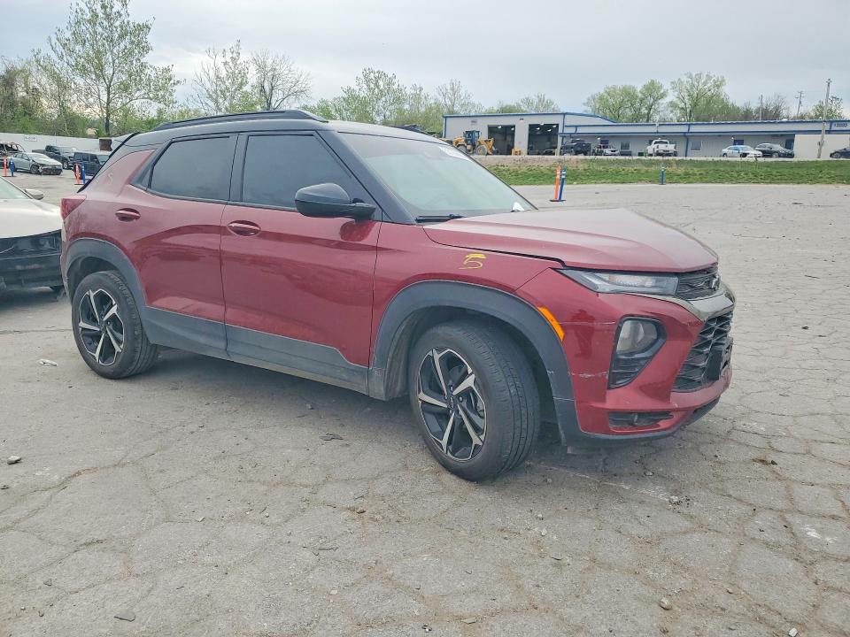 2022 Chevrolet Trailblazer მანქანა იყიდება აუქციონზე, vin: KL79MTSL5NB137433, აუქციონის ნომერი: 50106666