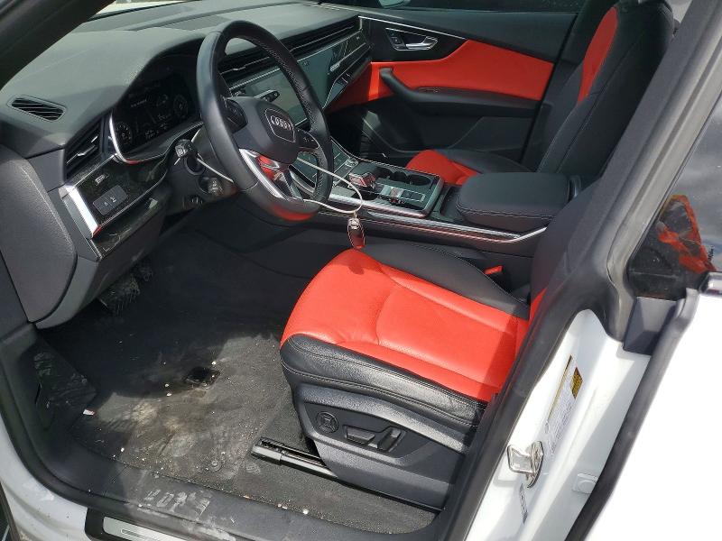 2021 Audi Q8 მანქანა იყიდება აუქციონზე, vin: WA1EVAF18MD003637, აუქციონის ნომერი: 49383096