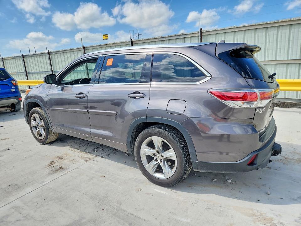 2015 Toyota Highlander მანქანა იყიდება აუქციონზე, vin: 5TDYKRFH3FS081354, აუქციონის ნომერი: 49720476