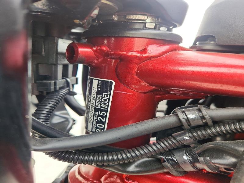 Aukcja sprzedaży 2025 Honda Cb750, vin: JH2RH2409SK001541, numer aukcji: 51861066