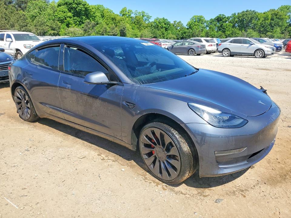 49711406 :رقم المزاد ، 5YJ3E1EC3PF709489 vin ، 2023 Tesla Model 3 مزاد بيع