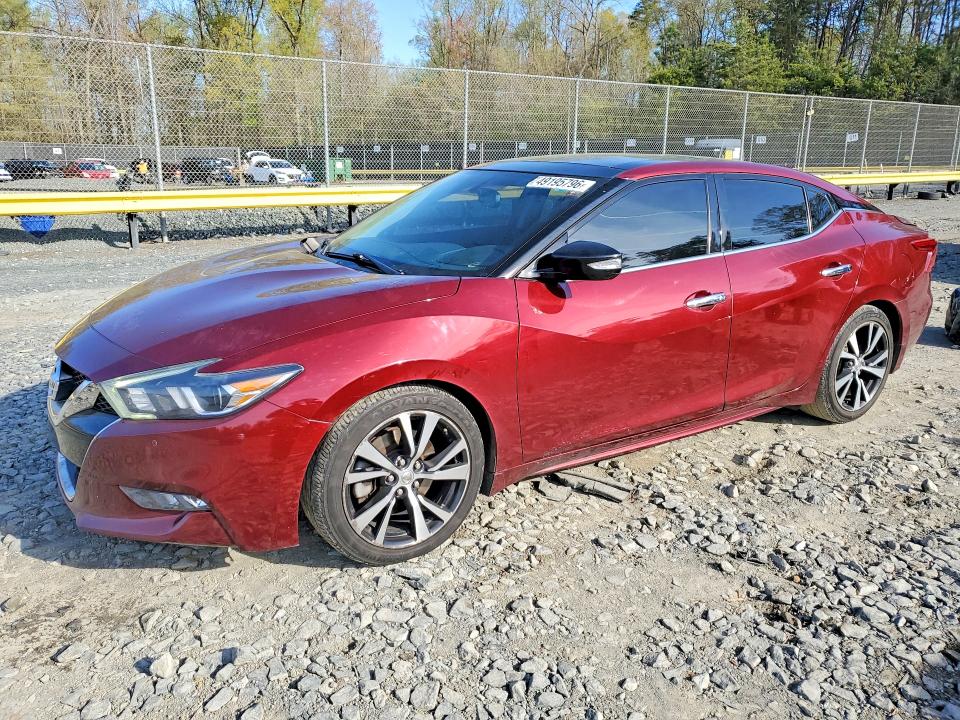 Auction sale of the 2017 Nissan Maxima, vin: 1N4AA6AP7HC455167, lot number: 49195796