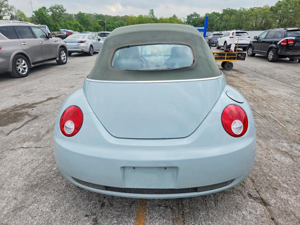 2006 Volkswagen New Beetle მანქანა იყიდება აუქციონზე, vin: 3VWRF31YX6M310980, აუქციონის ნომერი: 50347936
