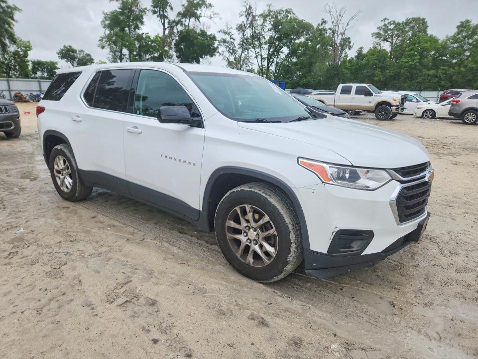 49234116 :رقم المزاد ، 1GNEVFKW5KJ158107 vin ، 2019 Chev Traverse مزاد بيع