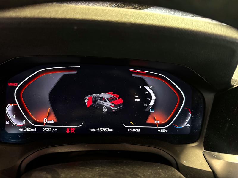 2019 Bmw 330xi მანქანა იყიდება აუქციონზე, vin: WBA5R7C59KFH30744, აუქციონის ნომერი: 49490886