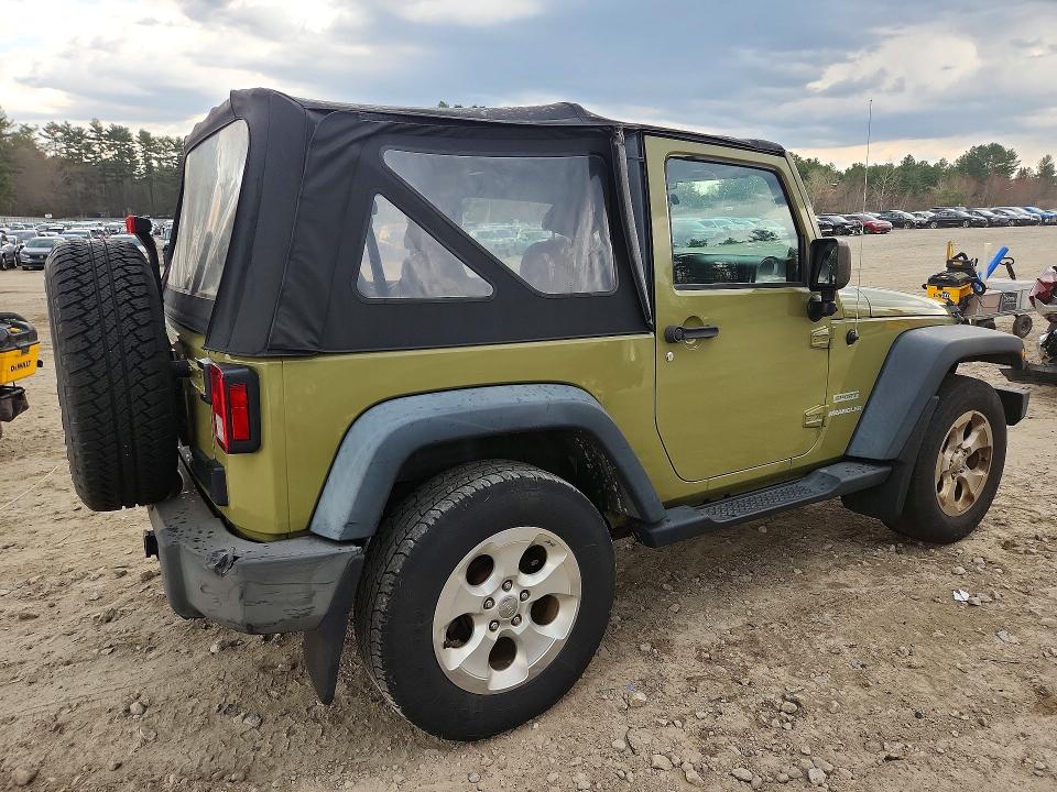 Aukcja sprzedaży 2013 Jeep Wrangler, vin: 1C4AJWAG7DL576494, numer aukcji: 49864286