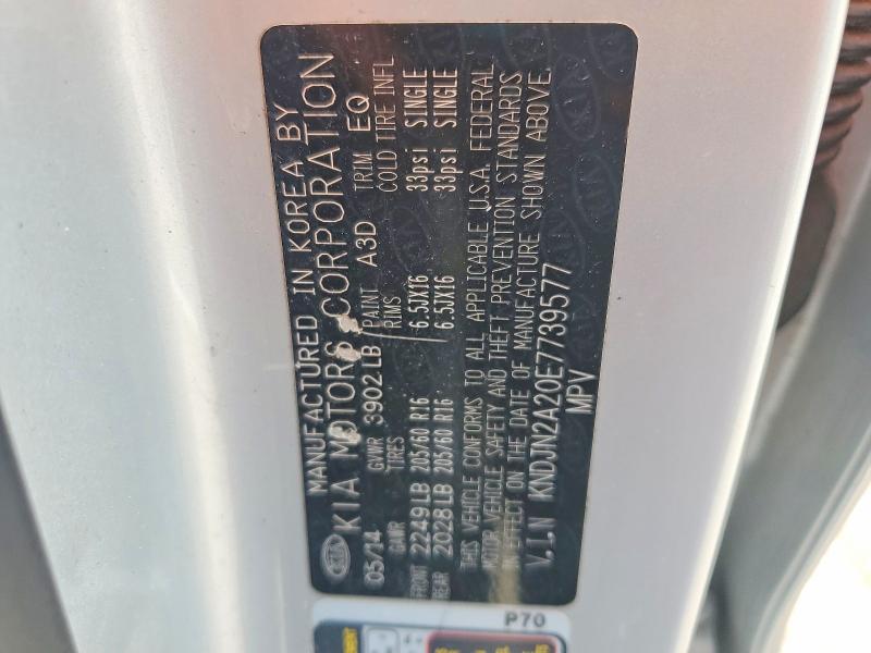 Aukcja sprzedaży 2014 Kia Soul, vin: KNDJN2A20E7739577, numer aukcji: 51089636