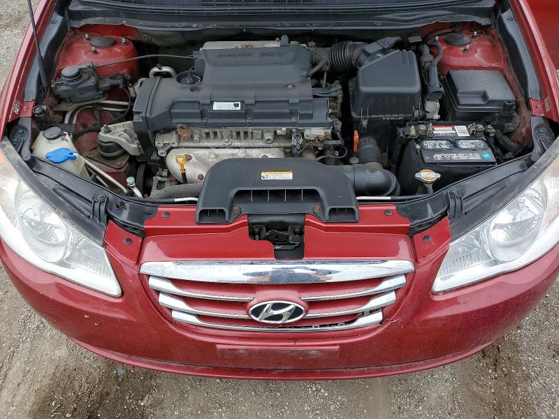 51648046 :رقم المزاد ، KMHDU4BD7AU986520 vin ، 2010 Hyundai Elantra مزاد بيع