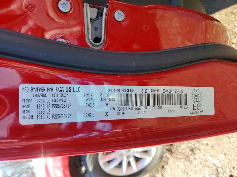 Aukcja sprzedaży 2018 Dodge Journey, vin: 3C4PDDCG9JT159607, numer aukcji: 48610196