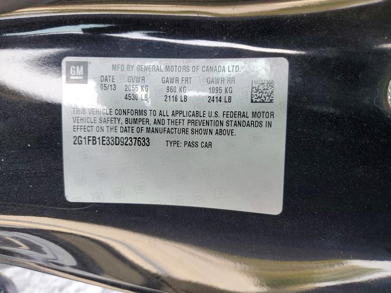 Продажа на аукционе авто 2013 Chevrolet Camaro, vin: 2G1FB1E33D9237633, номер лота: 49050596