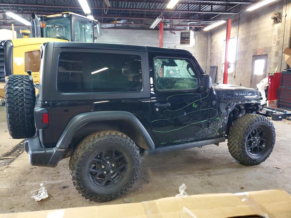 48678646 :رقم المزاد ، 1C4PJXAN9SW588155 vin ، 2025 Jeep Wrangler مزاد بيع