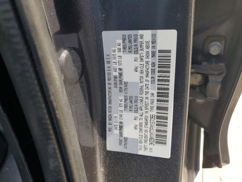Продаж на аукціоні авто 2015 Mazda 3, vin: 3MZBM1M77FM187055, номер лоту: 49156736