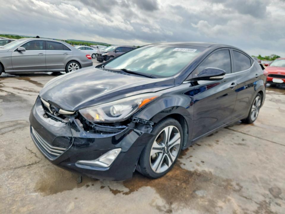 2015 Hyundai Elantra მანქანა იყიდება აუქციონზე, vin: KMHDH4AHXFU283820, აუქციონის ნომერი: 47511566