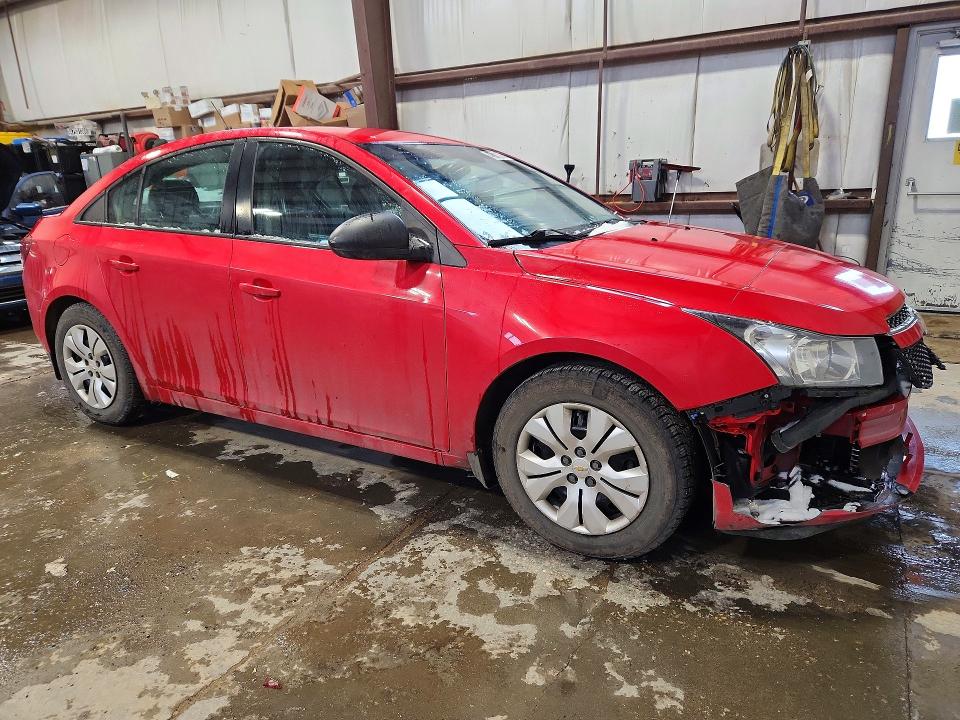 2014 Chev Cruze მანქანა იყიდება აუქციონზე, vin: 1G1PA5SH6E7143814, აუქციონის ნომერი: 47911206