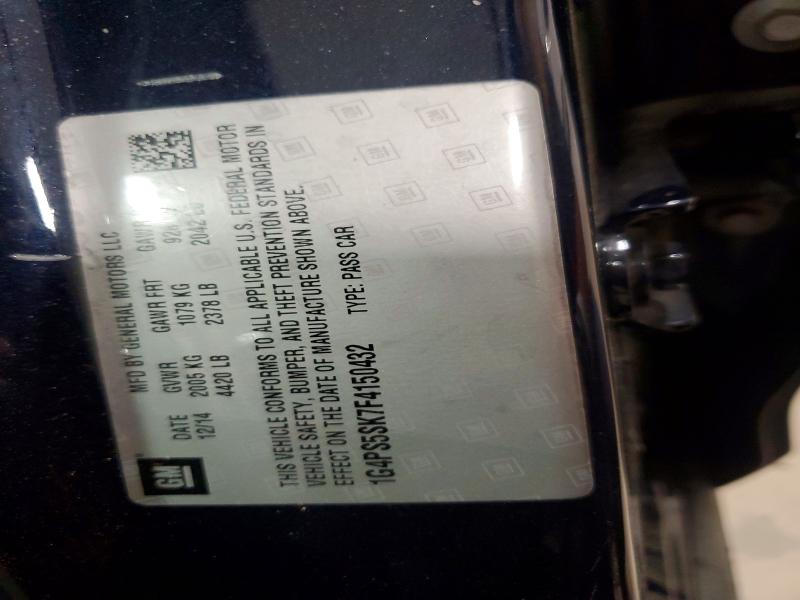 Aukcja sprzedaży 2015 Buick Verano, vin: 1G4PS5SK7F4150432, numer aukcji: 49827116