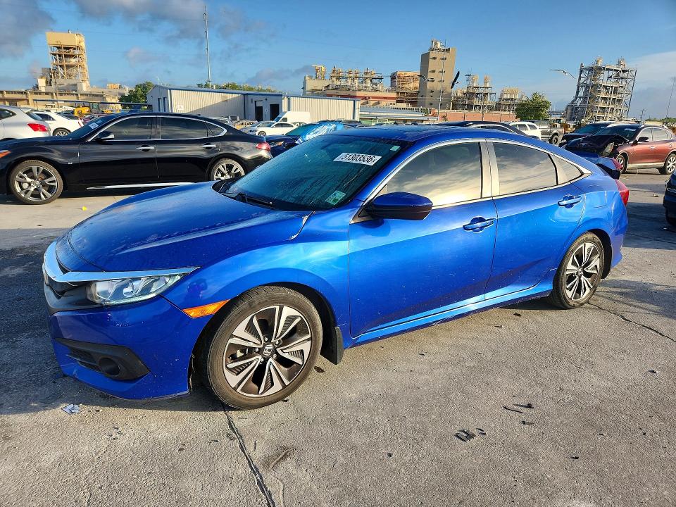 Продаж на аукціоні авто 2018 Honda Civic, vin: JHMFC1F76JX042241, номер лоту: 51303536