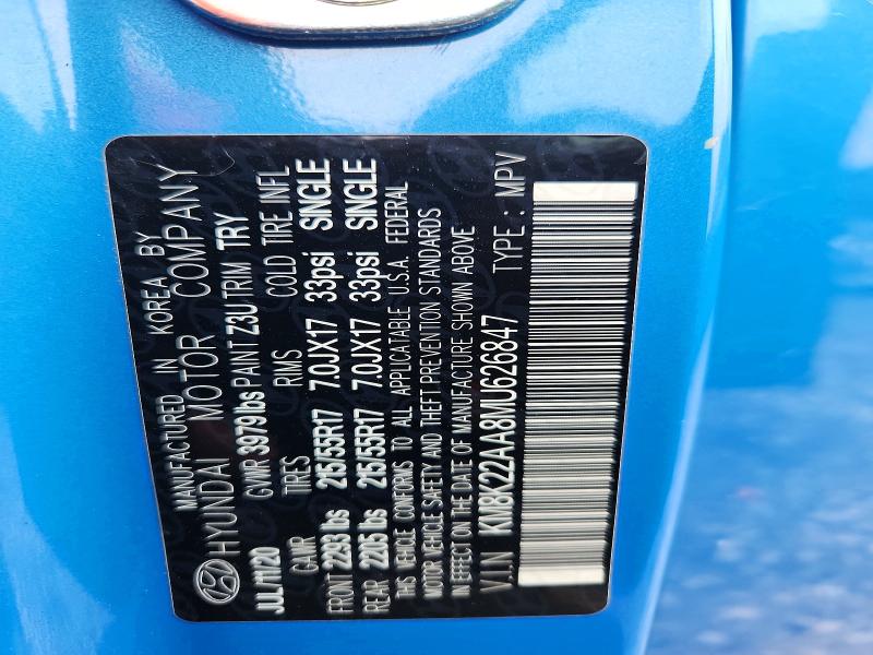 Продаж на аукціоні авто 2021 Hyundai Kona, vin: KM8K22AA8MU626847, номер лоту: 48495356