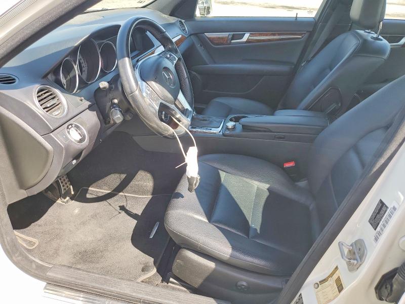 2012 Mercedes Benz C მანქანა იყიდება აუქციონზე, vin: WDDGF8BB7CR209185, აუქციონის ნომერი: 50079316