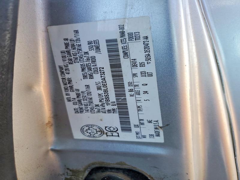 2014 Ford Econoline მანქანა იყიდება აუქციონზე, vin: 1FBSS3BL0EDA73272, აუქციონის ნომერი: 50967596