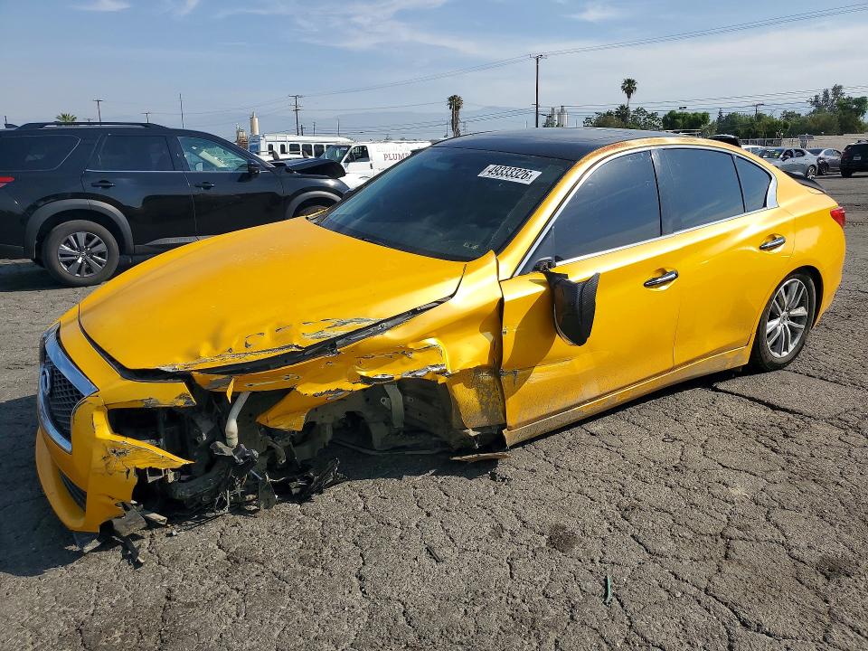 Aukcja sprzedaży 2017 Infiniti Q50, vin: JN1CV7AP9HM642744, numer aukcji: 49333326