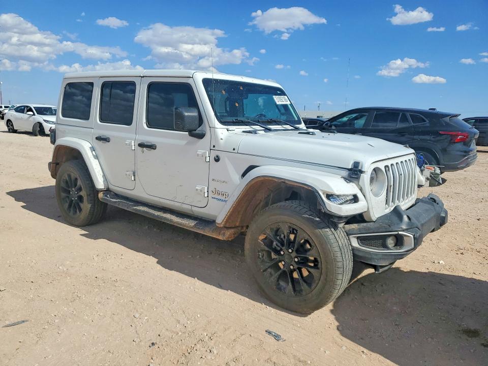 51092186 :رقم المزاد ، 1C4JJXP60MW800854 vin ، 2021 Jeep Wrangler Unlimited مزاد بيع