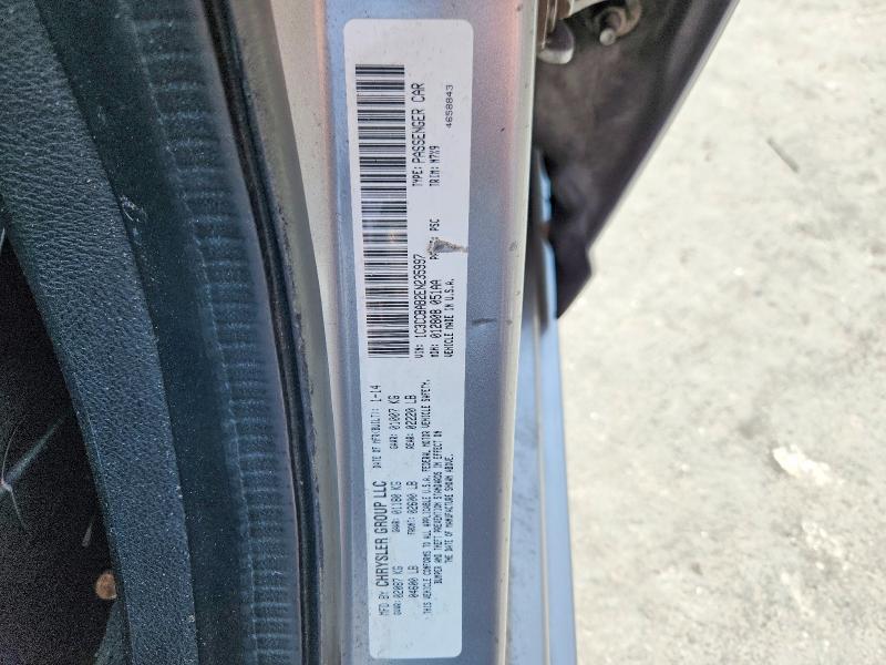 51544266 :رقم المزاد ، 1C3CCBAB2EN235997 vin ، 2014 Chrysler 200 مزاد بيع