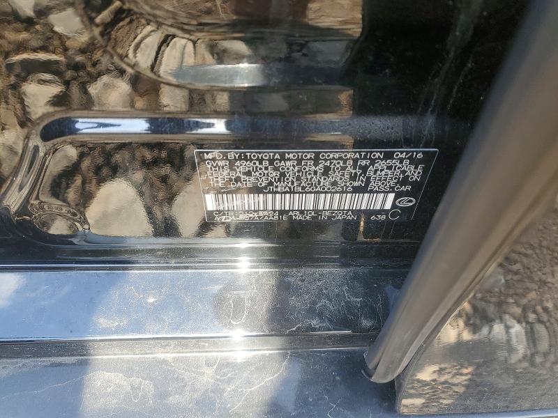 Продажа на аукционе авто 2016 Lexus Gs 200t, vin: JTHBA1BL6GA002616, номер лота: 50293856