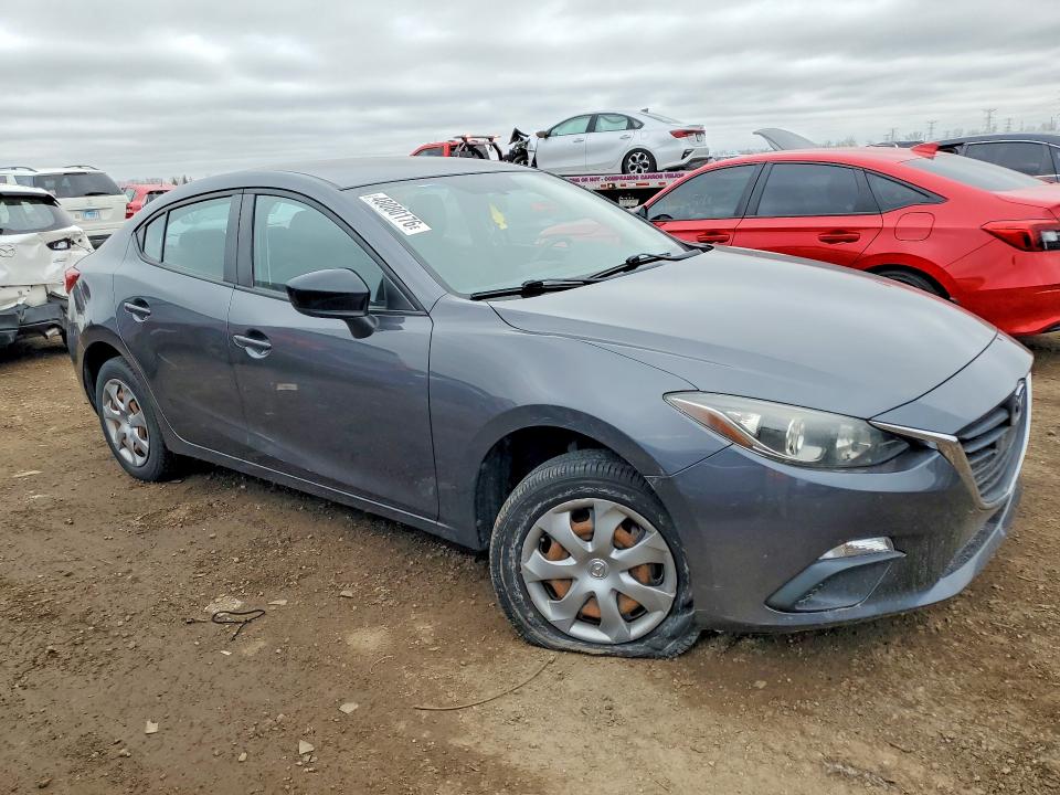 48080176 :رقم المزاد ، JM1BM1T79E1163520 vin ، 2014 Mazda 3 مزاد بيع
