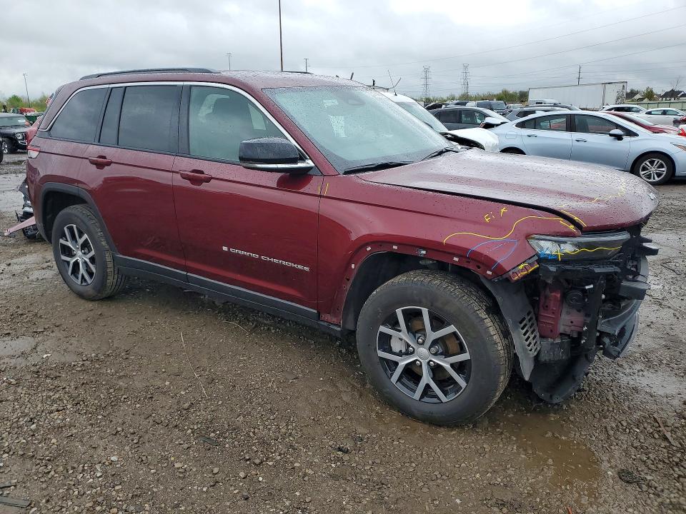 51164536 :رقم المزاد ، 1C4RJHBG0RC256485 vin ، 2024 Jeep Grand Cherokee مزاد بيع