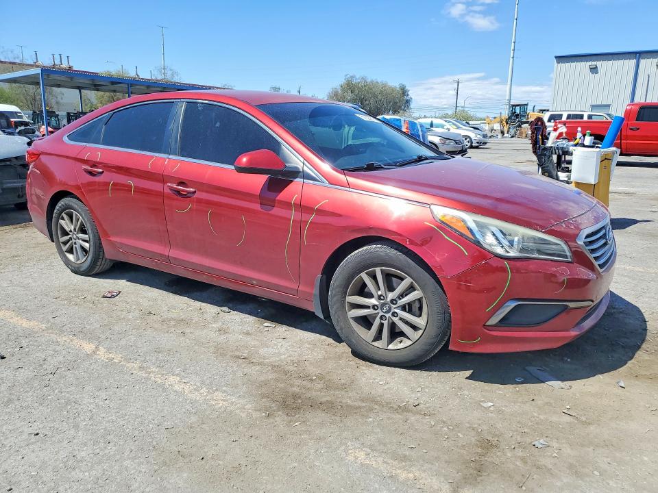 2016 Hyundai Sonata მანქანა იყიდება აუქციონზე, vin: 5NPE24AF7GH309777, აუქციონის ნომერი: 51523616