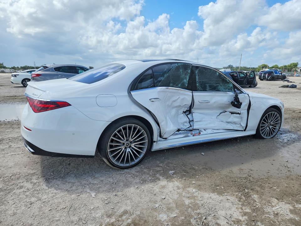 48391826 :رقم المزاد ، W1K6G7GB6RA271843 vin ، 2024 Mercedes-benz S مزاد بيع