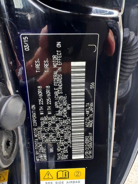 Продажа на аукционе авто 2015 Lexus Nx, vin: JTJBARBZXF2017047, номер лота: 49324446