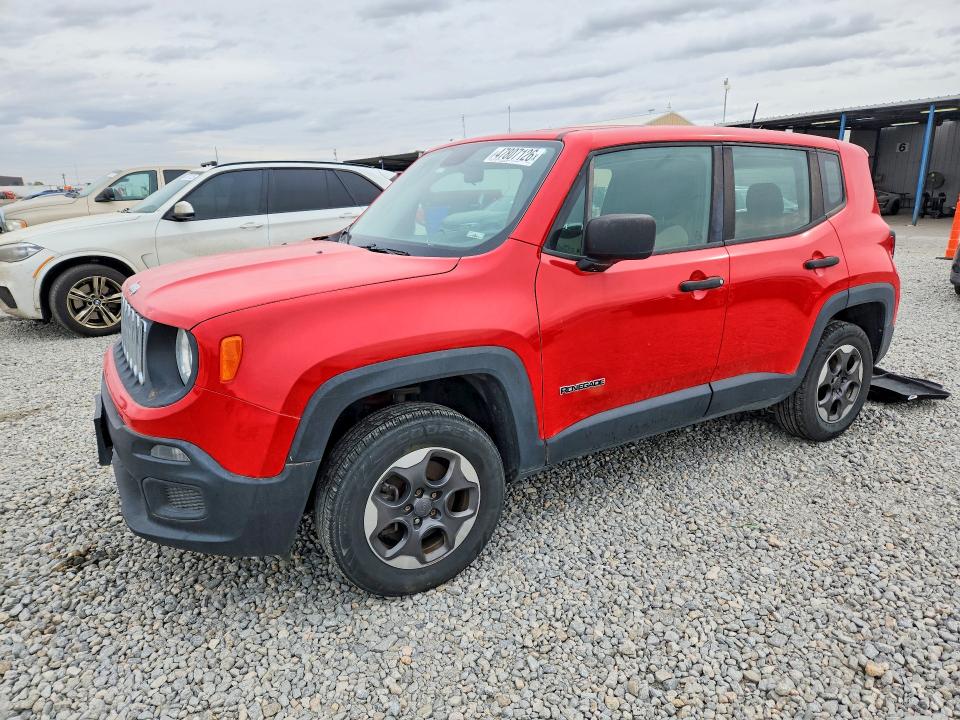 Продаж на аукціоні авто 2015 Jeep Renegade, vin: ZACCJBAH0FPB71505, номер лоту: 47807126