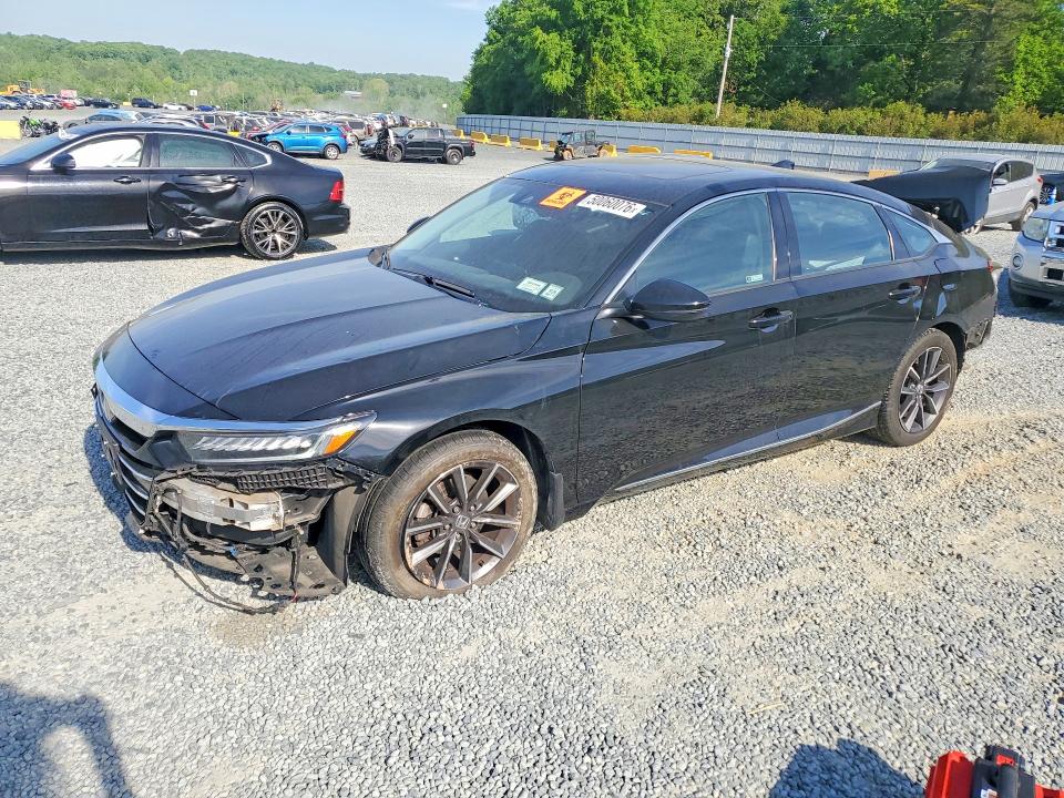 2021 Honda Accord მანქანა იყიდება აუქციონზე, vin: 1HGCV1F57MA057059, აუქციონის ნომერი: 50060076