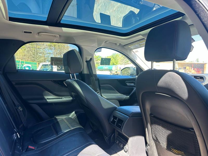 2017 Jaguar F-pace მანქანა იყიდება აუქციონზე, vin: SADCK2BVXHA491148, აუქციონის ნომერი: 49509346