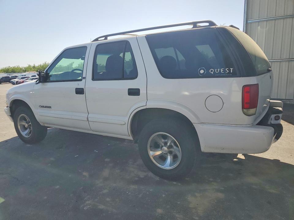 2002 Chevrolet Blazer მანქანა იყიდება აუქციონზე, vin: 1GNCS13W92K214528, აუქციონის ნომერი: 49980686