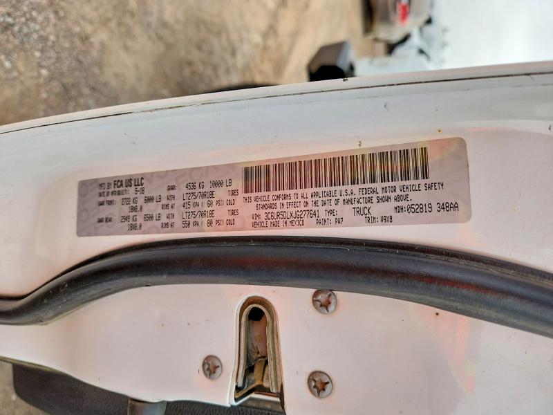 Продажа на аукционе авто 2018 Ram 2500, vin: 3C6UR5DLXJG277641, номер лота: 50308426