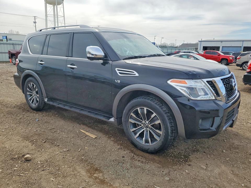 2020 Nissan Armada მანქანა იყიდება აუქციონზე, vin: JN8AY2ND1LX015675, აუქციონის ნომერი: 48195506