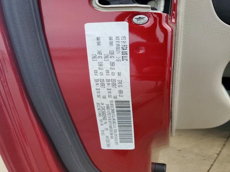 Продаж на аукціоні авто 2016 Chrysler Town & Country, vin: 2C4RC1BG0GR254628, номер лоту: 48630446